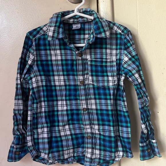 Carter’s flannel boys 4t - Picture 1 of 3